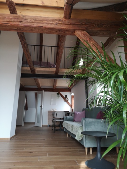 Ferienwohnung Maisonette #6, 1 Schlafzimmer, Küche, Bad